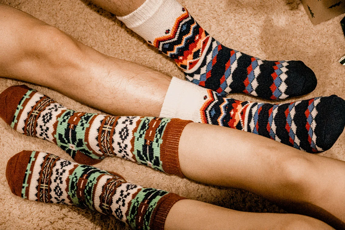winter holiday socks for men and women